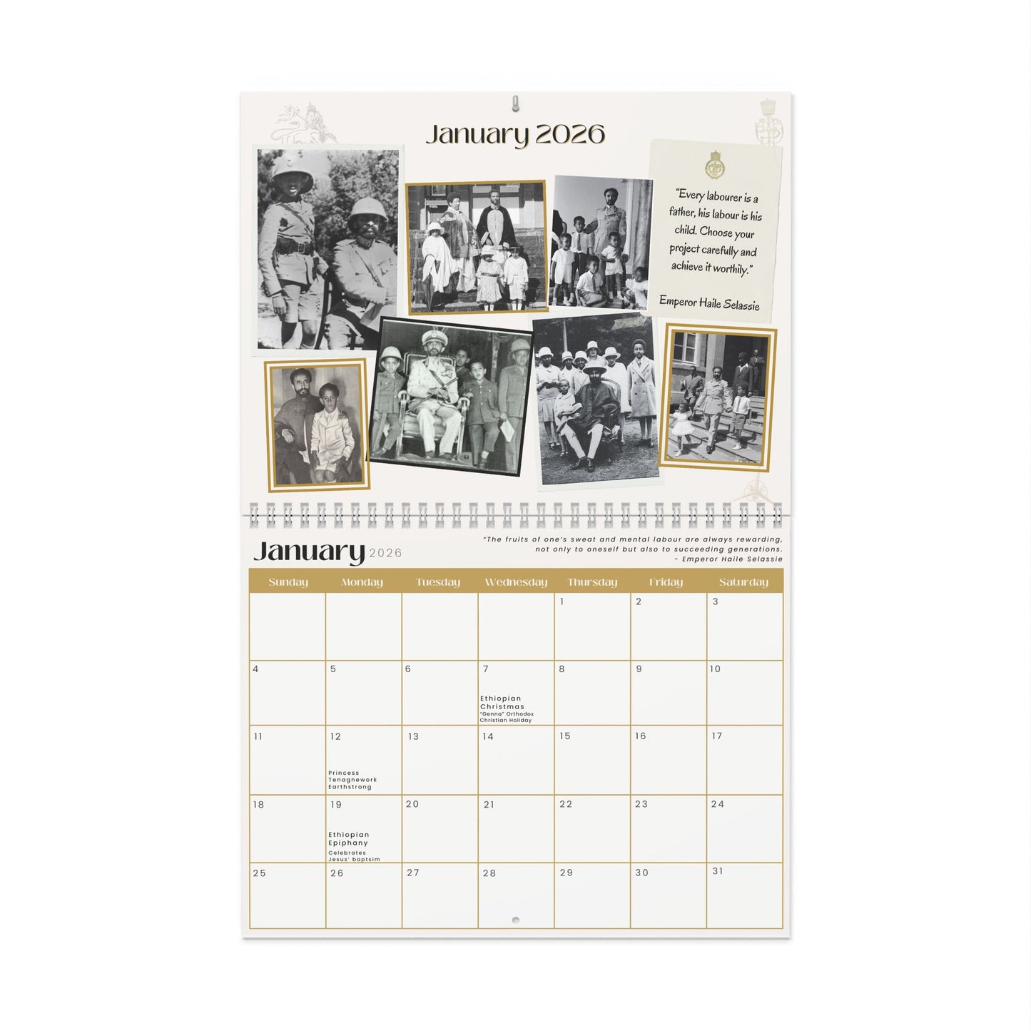 2026 RastafarI Calendar